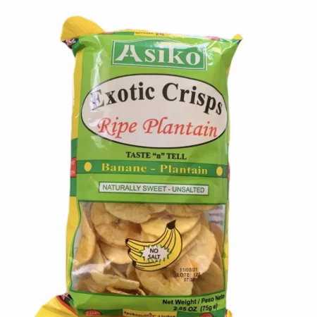 Asiko Plantain Chips Green