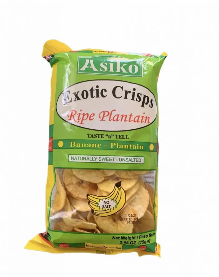 Asiko Plantain Chips Green