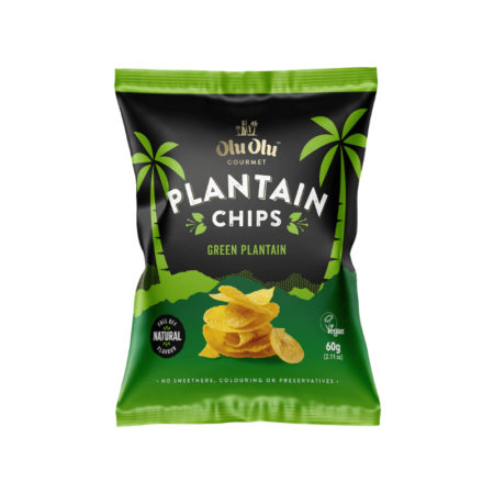 Olu Olu Plantain Chips Green